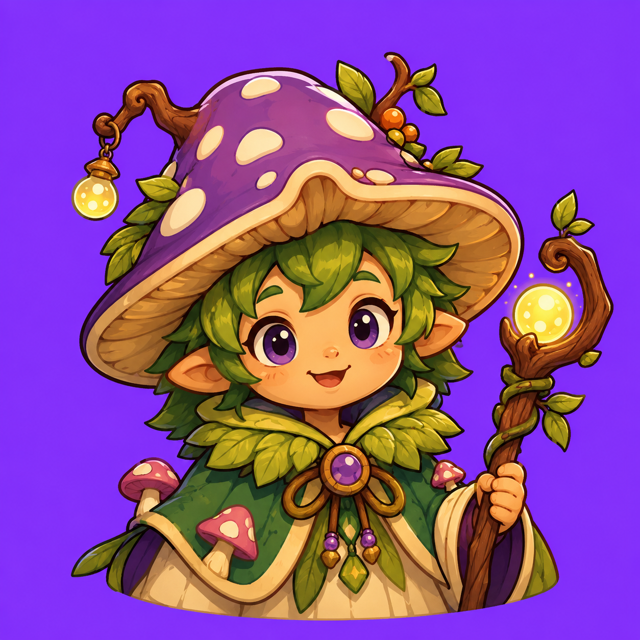 Mushroom Forest Mage